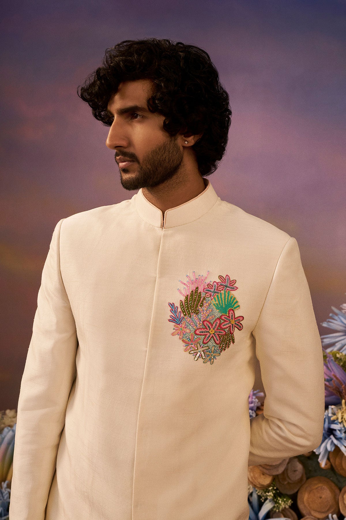 Mother Pearl Indo Western