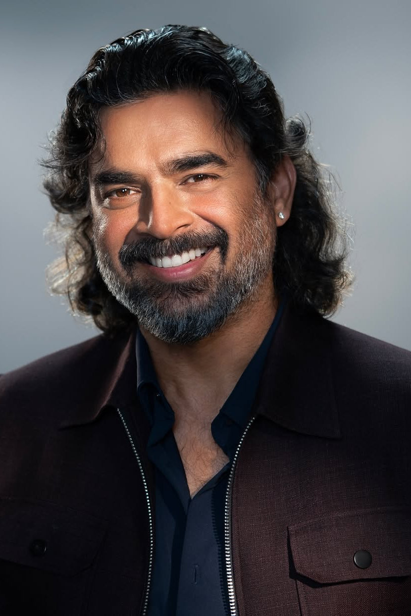 R. Madhavan in Rich Brown Zip Jacket